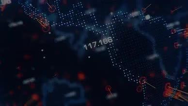 2K数据图表金融科技智能化屏幕背景视频的预览图